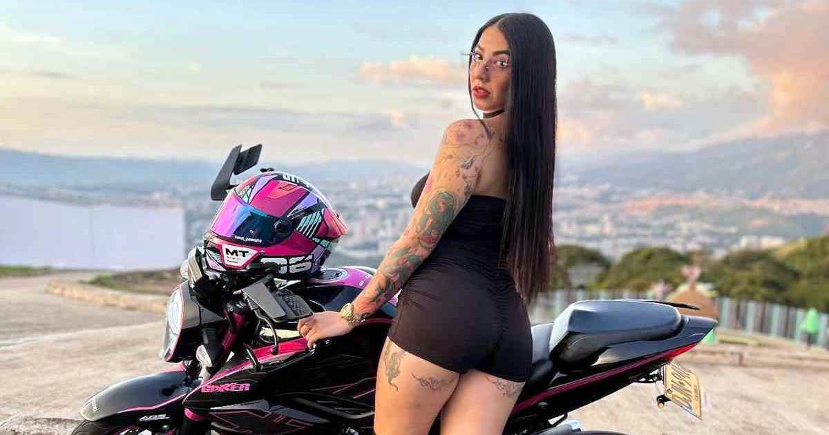 কলম্বিয়ার আলোচিত ‘বাইকারগার্ল’ সড়ক দুর্ঘটনায় নিহত